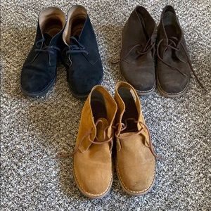 3 pairs of men winter boots
